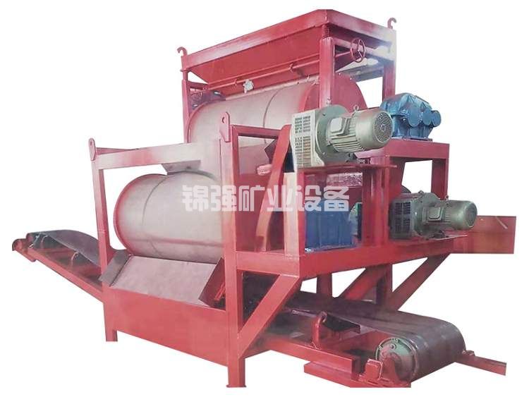 Double roller magnetic separator