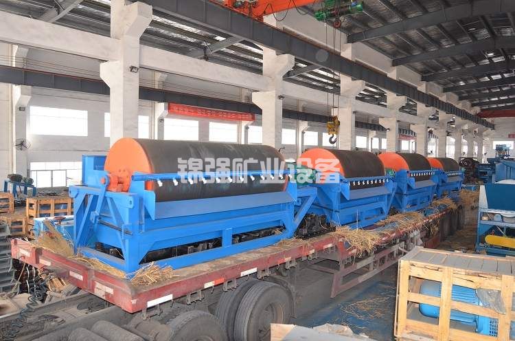 Magnetic separation production line