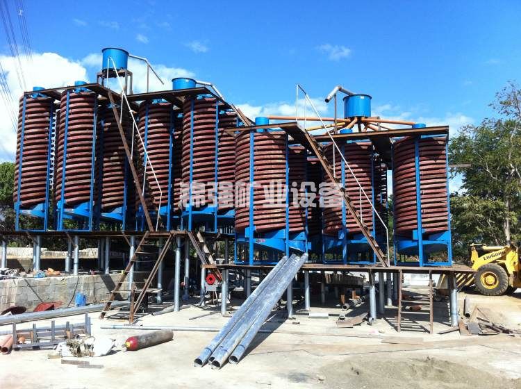 Where is the spiral chute used for mineral processing equipment? What are the advantages?(图1)